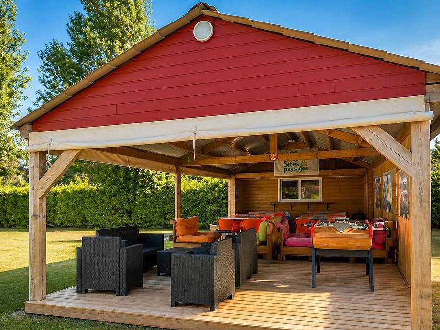 Camping Sites et Paysages - Camping de la Baie - Stacaravan 2 personen - Privilège 1 slaapkamer - Onoverdekt terras - 21 m2, foto 8