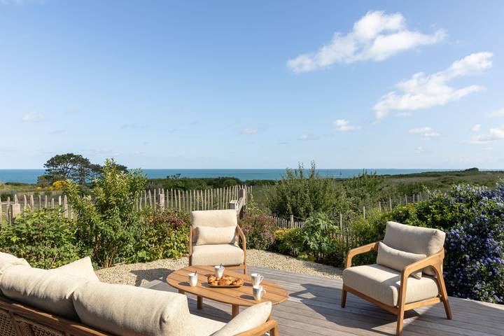 Ferienhaus für 8 Personen, mit Terrasse und Garten sowie Pool in Cancale