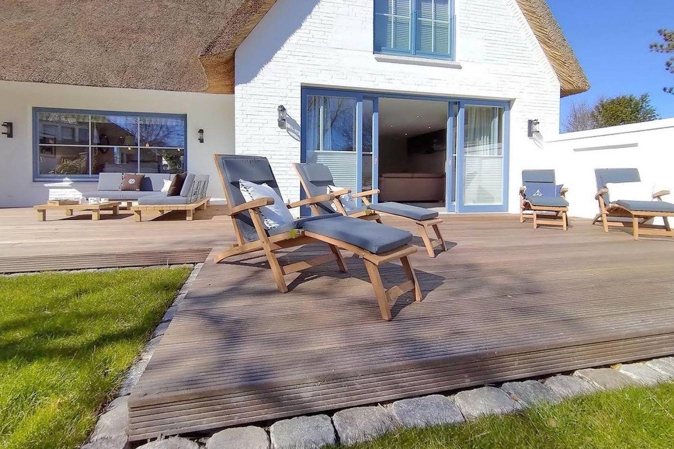 Ganze Ferienwohnung, Reetdachhaus Villa Retreat in St. Peter-Ording, Eiderstedt