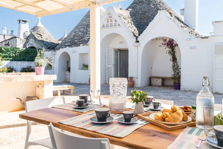 Trullo pour 7 personnes, avec piscine à Monopoli - 2