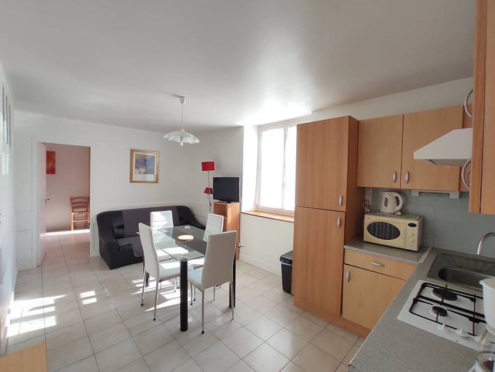 Appartement de vacances pour 5 personnes, avec jardin, animaux acceptés