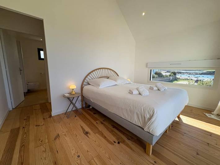 Apartamento entero, Villa frente al mar con vistas panorámicas al mar. in Portsall, Ploudalmézeau
