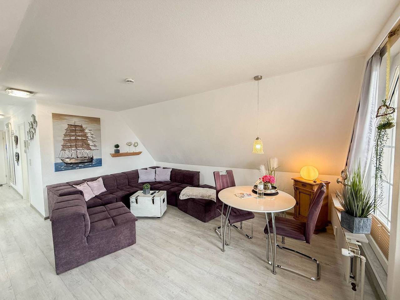 Ganze Ferienwohnung, An de Warft - Ferienwohnung mit Balkon im Zentrum von Büsum in Hafen Büsum, Büsum