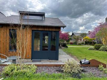 Gîte pour 2 personnes, avec terrasse à Le Breuil-en-Auge