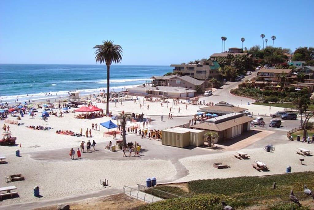 2 Blocks zum Strand, privater Hof, Ac, Classy & Clean, Blocks zu Restaurants in Encinitas, San Diego County