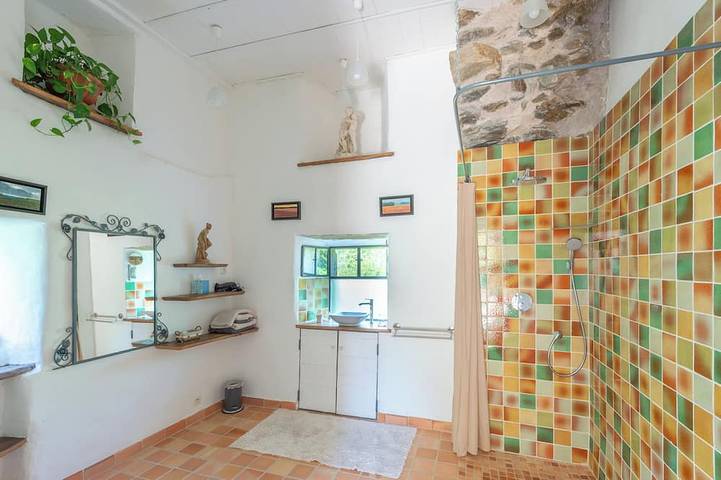 Location de vacances pour 3 personnes, avec jacuzzi ainsi que piscine et jardin à Grand-Vabre - 3