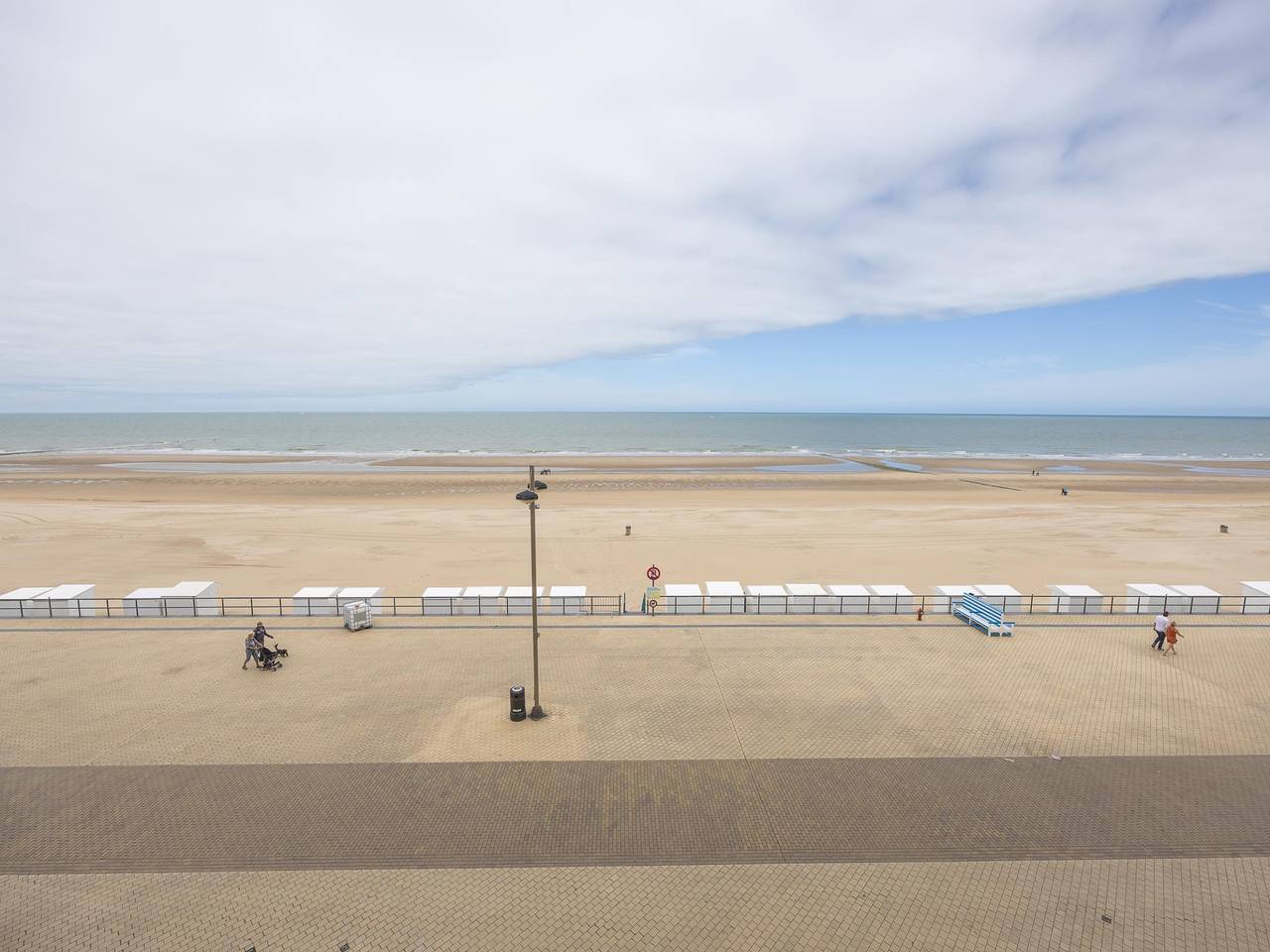 Studio im 3. Stock mit phänomenalem Meerblick in Middelkerke, Belgische Küste