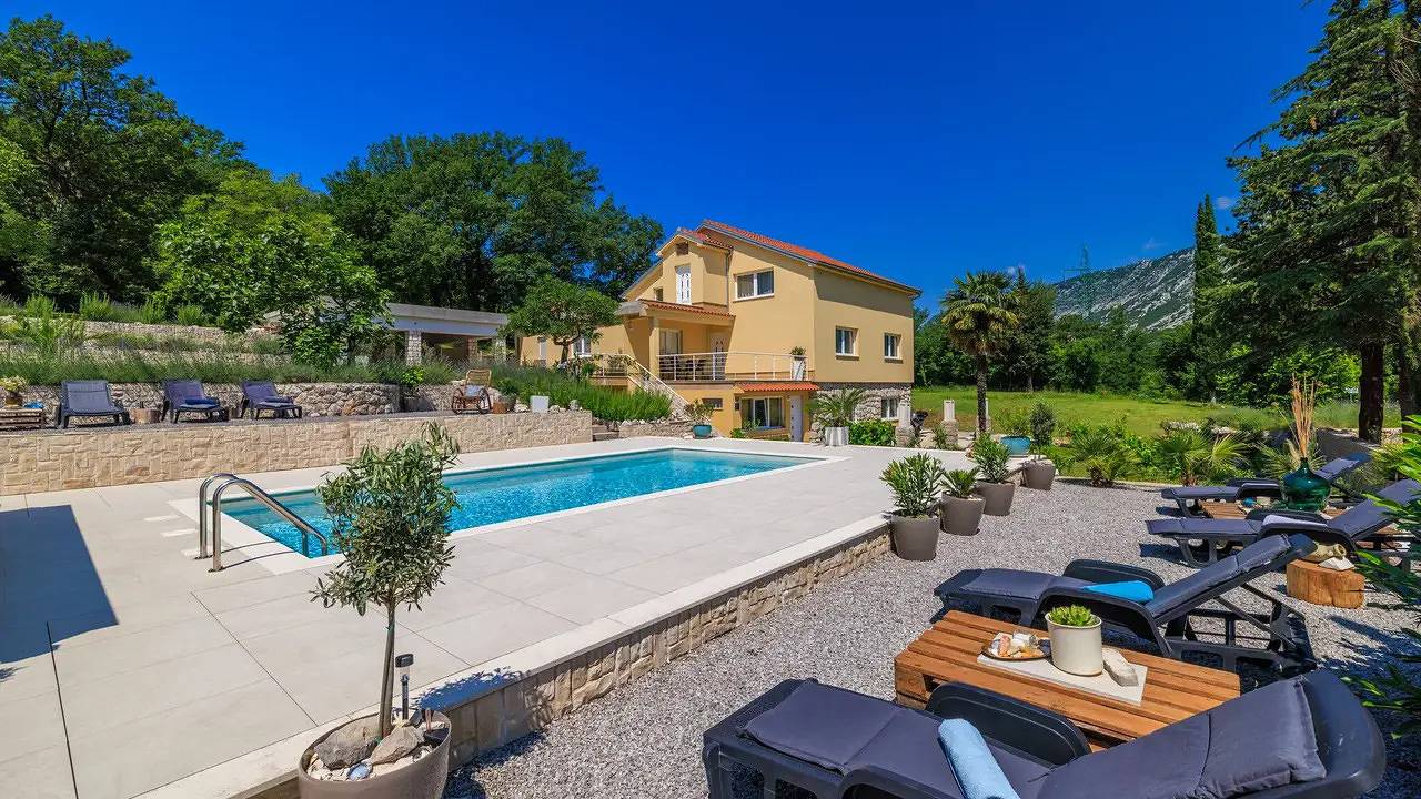 Hel ferieleilighet, Ferienwohnung für 6 Personen (95 m²) in Tribalj in Tribalj, Primorje-Gorski Kotar