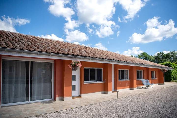 Maison de vacances pour 4 personnes, avec jardin