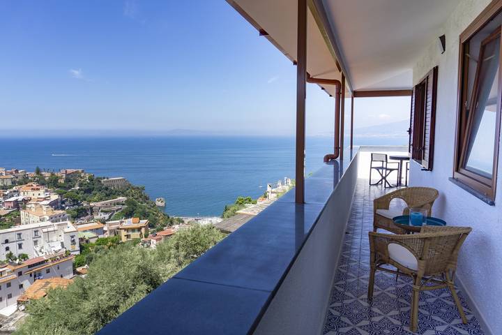 Gîte pour 6 personnes, avec balcon et vue à Vico Equense - 4