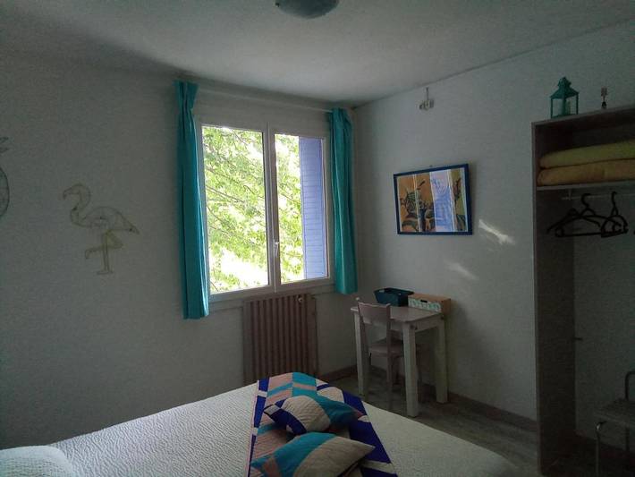 Chambre d’hôte pour 4 personnes, avec vue, animaux acceptés