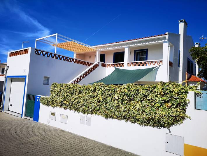 Casa de férias para 7 pessoas, com Varanda na Costa de Galé