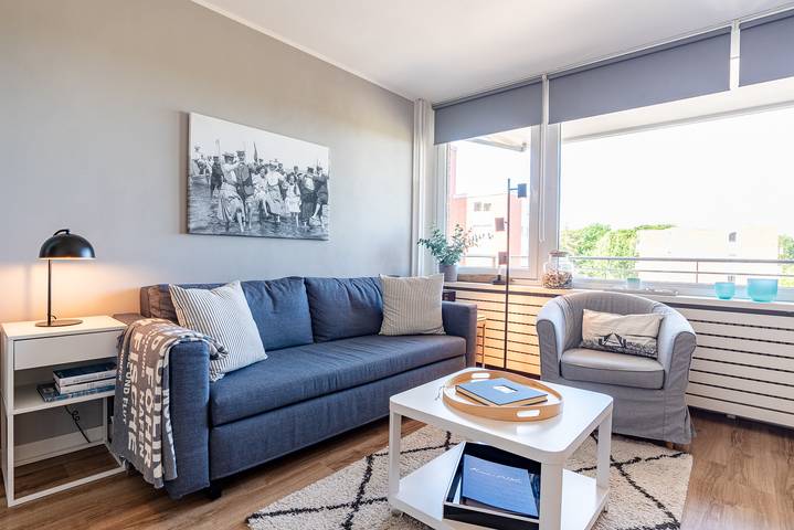 Ferienwohnung für 3 Personen, mit Pool und Balkon sowie Sauna - 1