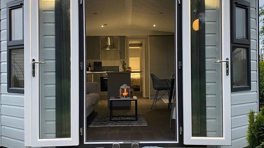 Chalet voor 2 personen, met tuin en terras, met huisdier in Callantsoog