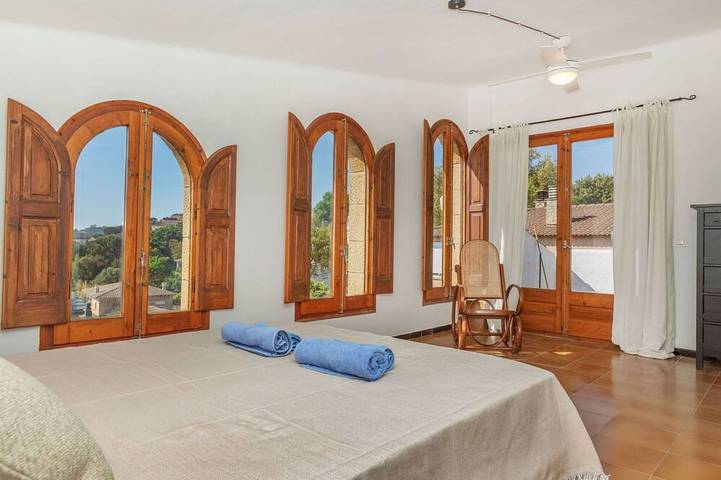 Magnifique maison de vacances privée avec piscine privée, Wifi, Tv, terrasse et vue panoramique in Palafolls, Costa del Maresme
