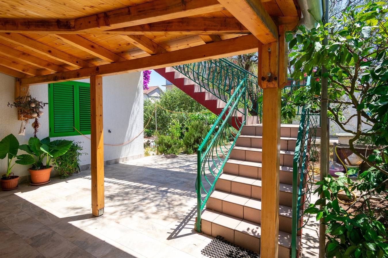 Ganze Wohnung, 3-Zimmer-Ferienwohnung mit Balkon Kraj, Pasman A-8457-a in Ugrinici, Tkon