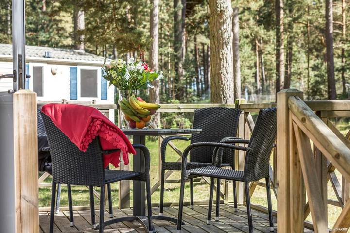 Camping für 4 Personen, mit Garten und Ausblick in Schweden - 2