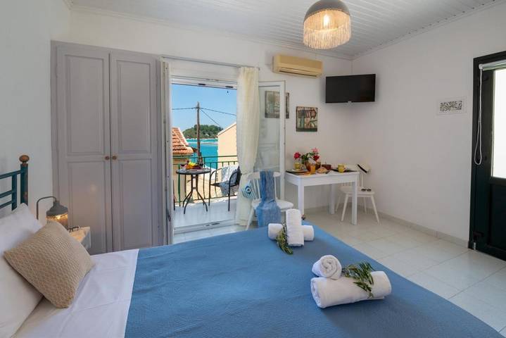 Appartement de vacances pour 2 personnes, avec Balcon ainsi que Terrasse et Vue