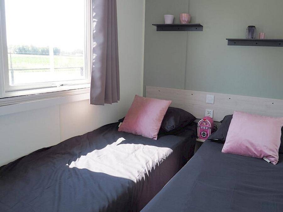 Camping Paradis - Albret - Mobilheim 4 personen - Premium 2 Schlafzimmer 4 Personen in Messanges, Dax und Umgebung