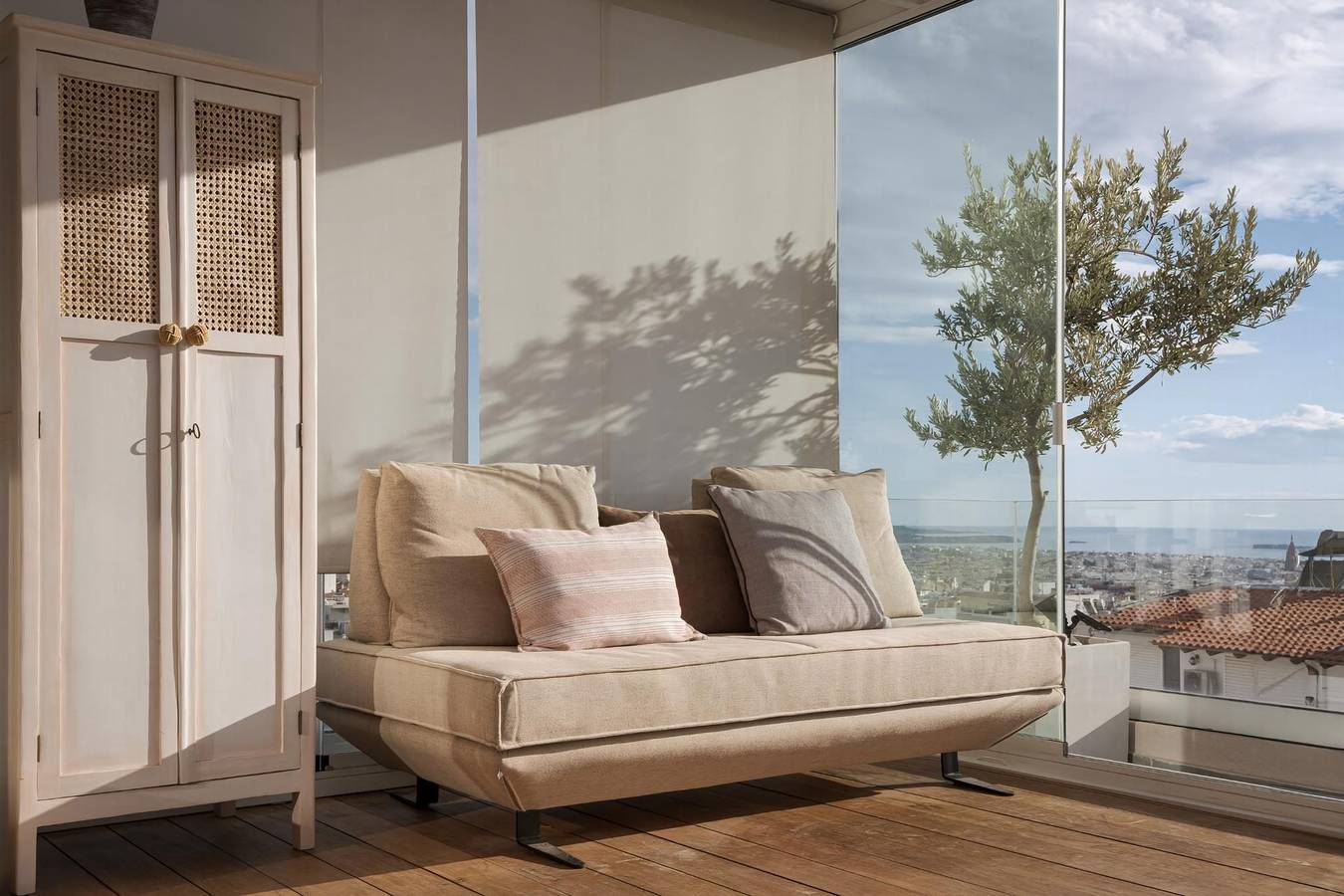 Lavish Athens Penthouse | Skyview Retreat | 1 Bedroom | Private Roof Deck & Hot Tub | Breathtaking Sea Views | Glyfada in Athens, South section of Athens