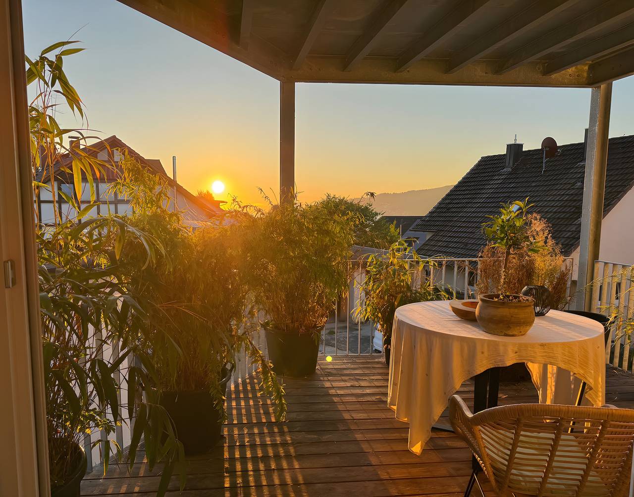 Vakantiewoning 'Seeapartment Höri' met balkon en wifi, foto 7
