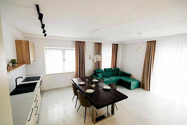 Appartement de vacances pour 4 personnes, avec jardin