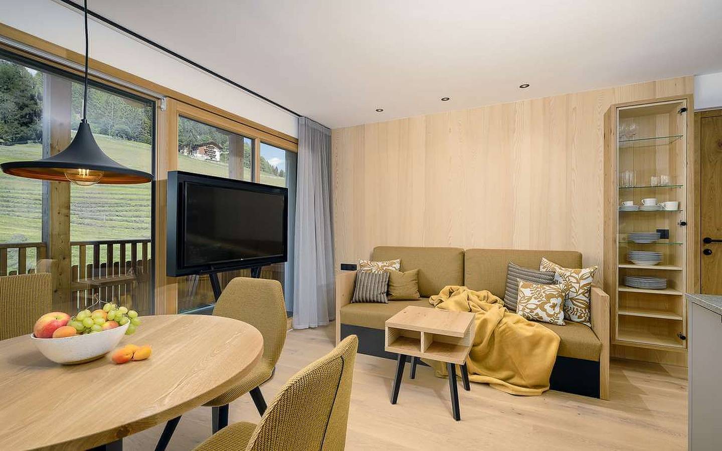 Appartement entier, Appartement de vacances "Tschitthof Andl" avec vue sur les montagnes, terrasse partagée et Wi-Fi in Hafling Oberdorf, Hafling