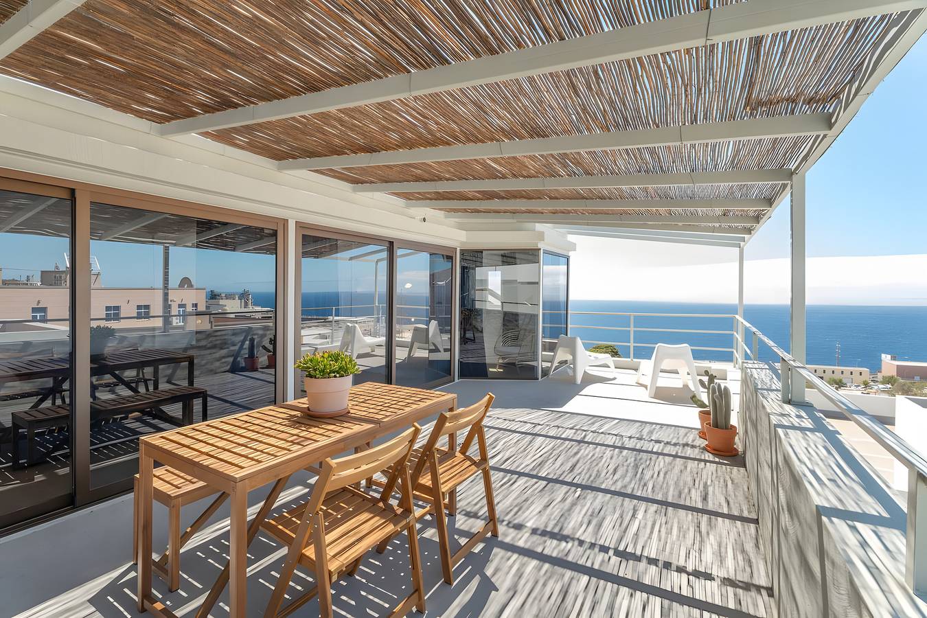 Ganze Wohnung, Zimmer 'Habitación 2' mit gemeinsamer Terrasse und Wi-Fi in Llano Alegre, Santa Cruz de Tenerife