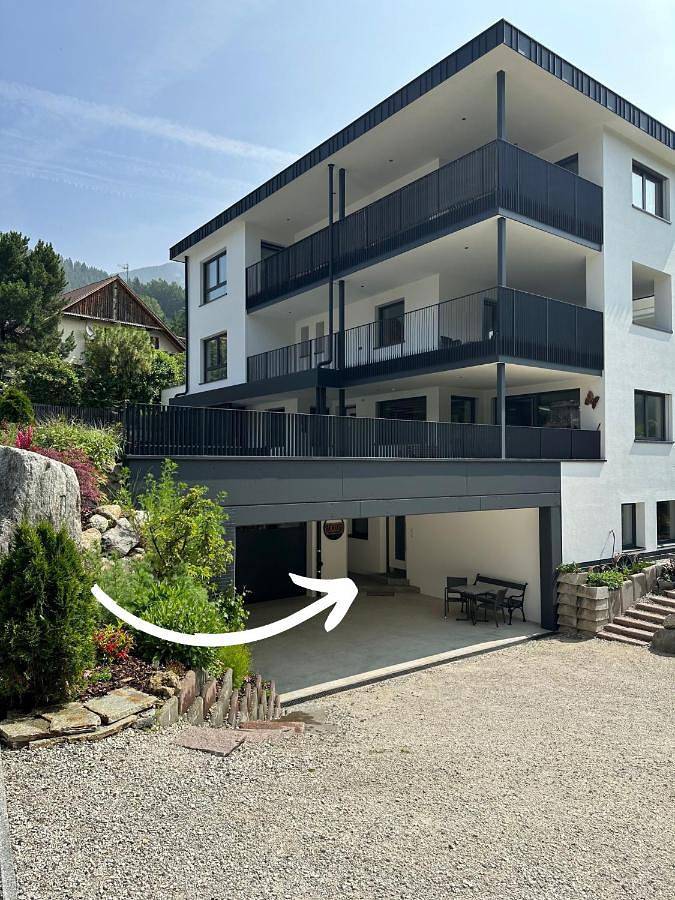 Ferienwohnung für 4 Personen, mit Garten und Ausblick - 1
