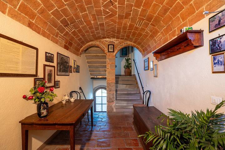 Fragolina di Bosco – Twin Room with Val di Farma View in Roccastrada, Grosseto Province
