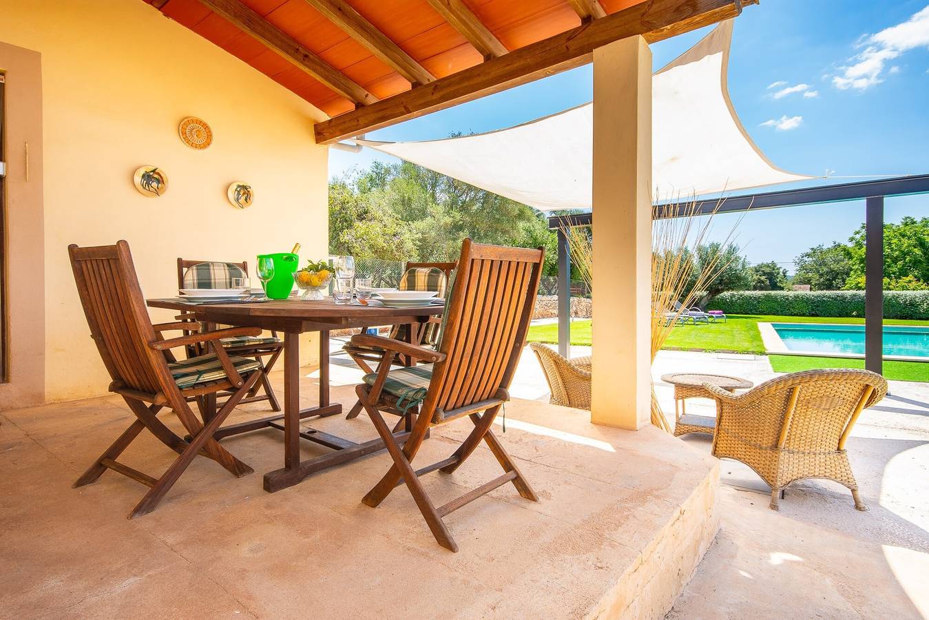 Casa de campo 'Calderitx' con piscina privada, Wi-Fi y aire acondicionado in Ariany, Interior de Mallorca