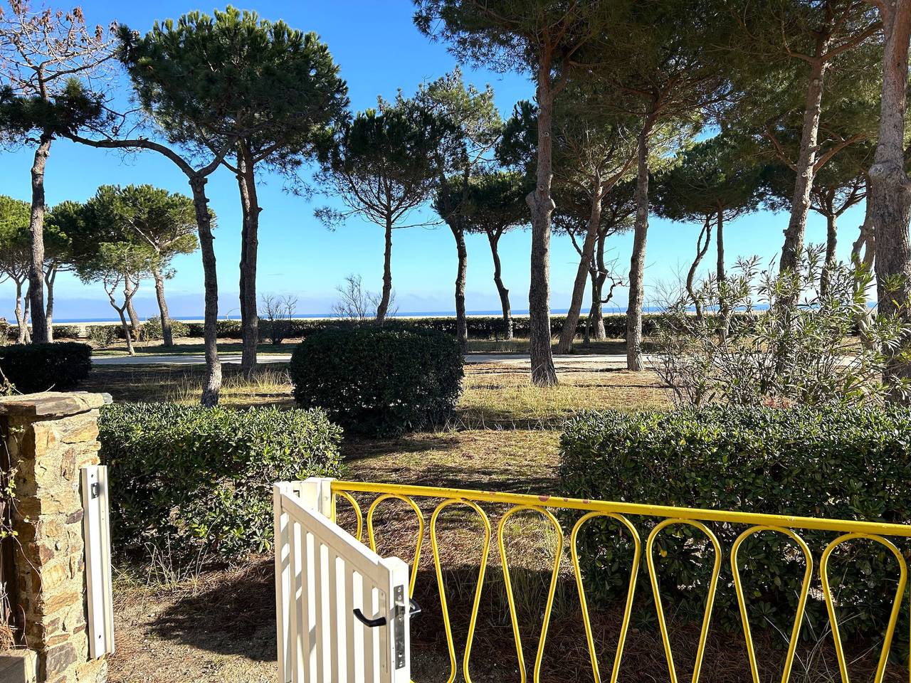 Ganze Wohnung, Apartment für 4, Balkon mit Meerblick in La Côte Vermeille, Argelès-sur-Mer