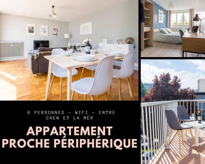 Appartement de vacances pour 6 personnes, avec balcon