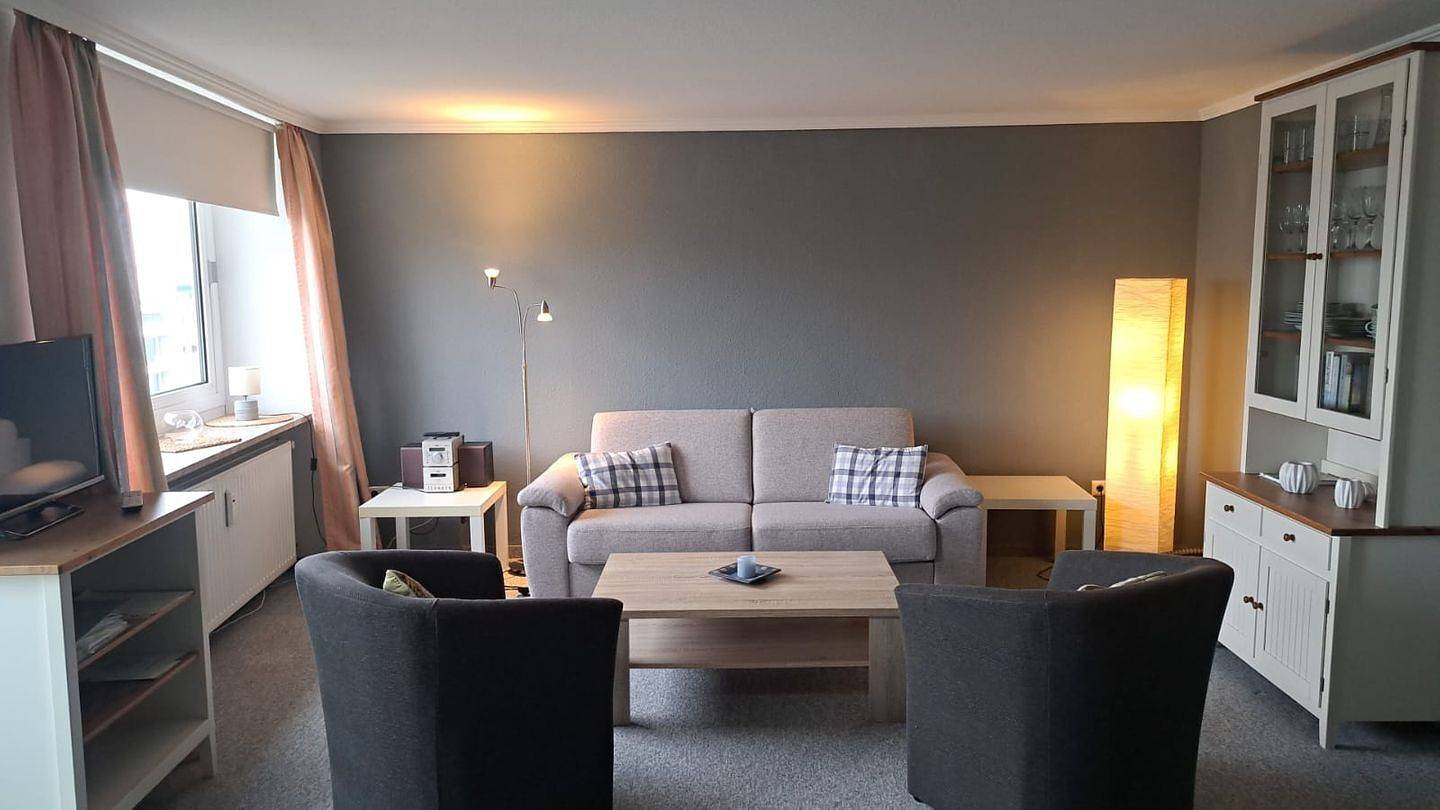 Ganze Wohnung, 2 Zimmer Appartement mit Meerblick in der Bomhoffstr. 5 in Westerland, Sylt (Gemeinde)