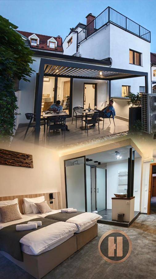 Appartement de vacances pour 2 personnes, avec Terrasse ainsi que Jardin et Vue