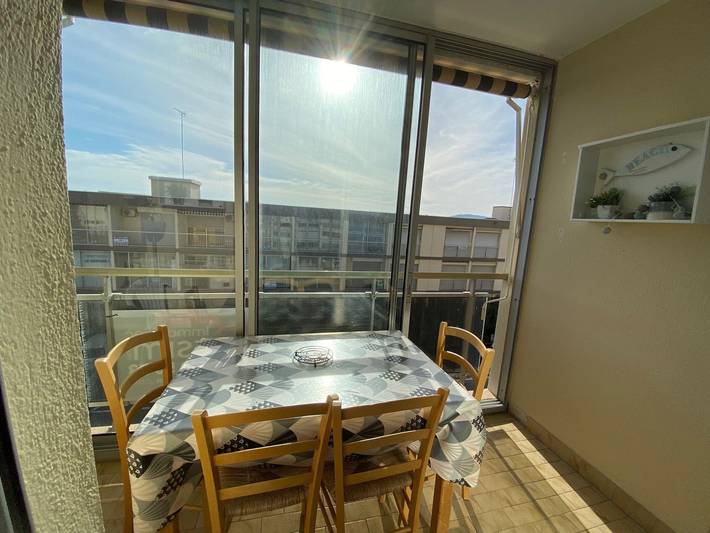 Gîte pour 4 personnes, avec balcon dans Casino de Balaruc