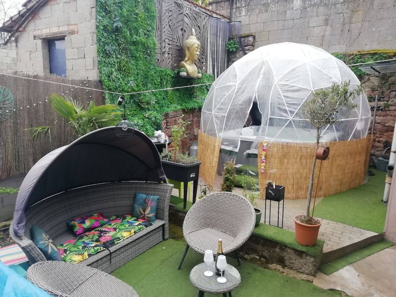 Charmantes Haus in Wangen mit privatem Pool und Garten in Nordelsass