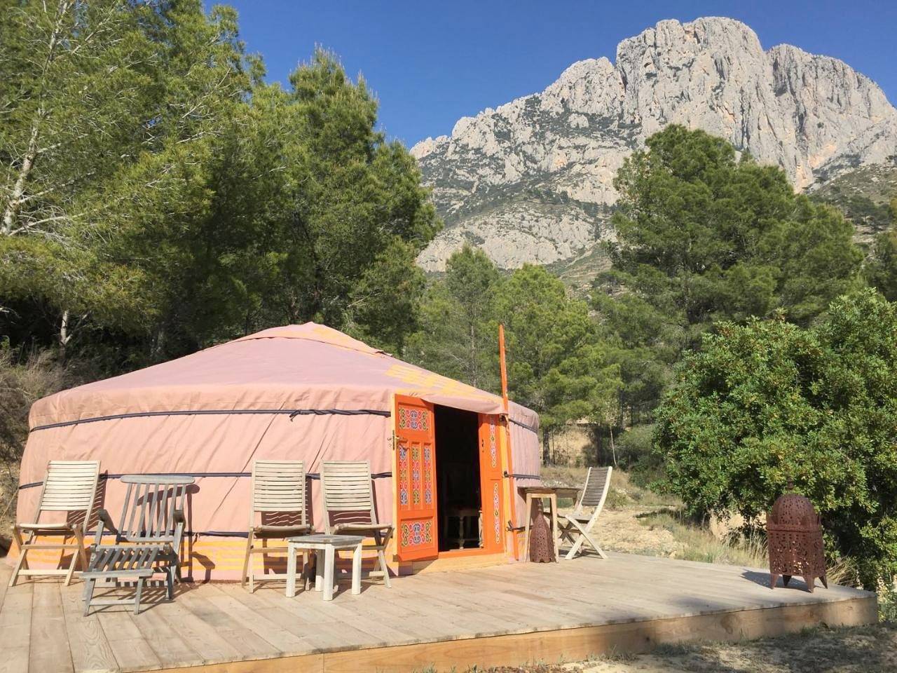 La Yurta Naranja in Finestrat, Costa Blanca