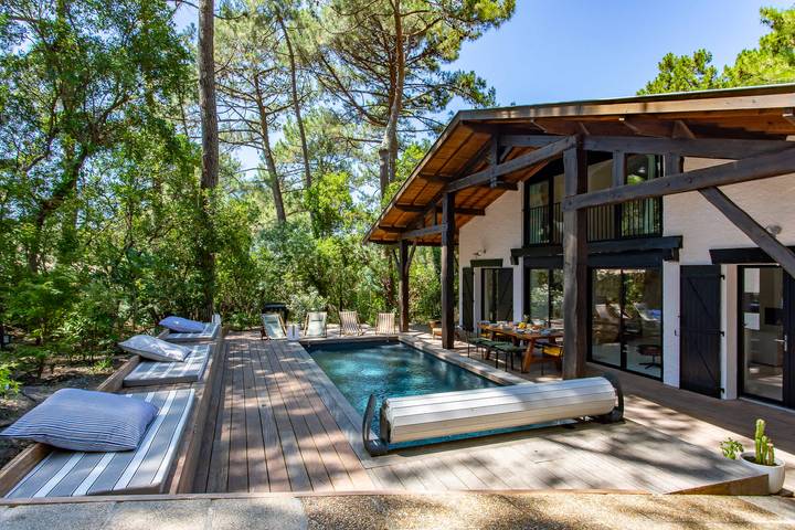 Villa pour 8 personnes, avec Jardin et Piscine au Cap Ferret