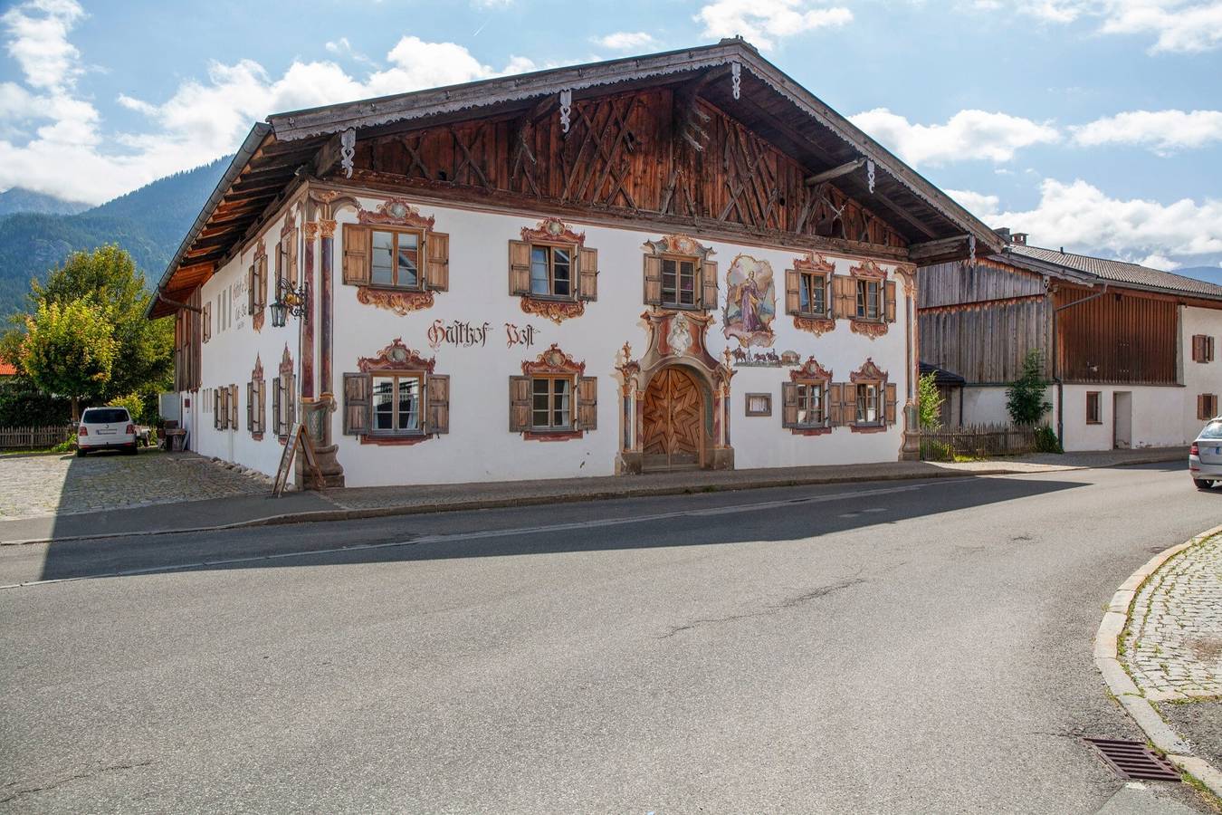 Zimmer 'Apartment Mit Bergblick' mit Bergblick, Balkon und Wi-Fi in Krün, Bayerische Alpen