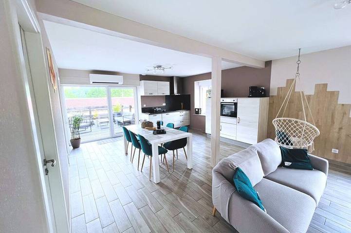 Location de vacances pour 7 personnes, avec jardin et terrasse, animaux acceptés à Breitenbach