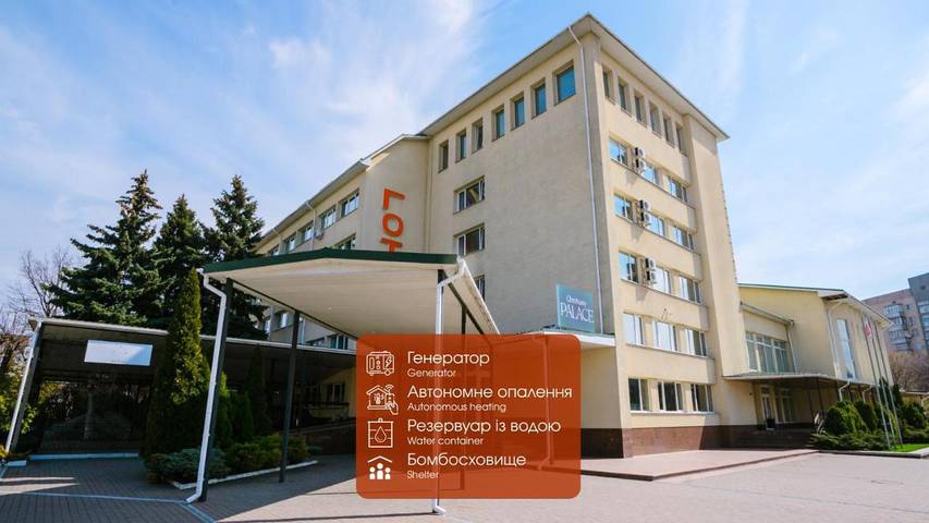 Hôtel pour 2 personnes, avec Terrasse ainsi que Jardin et Vue dans Tcherkassy