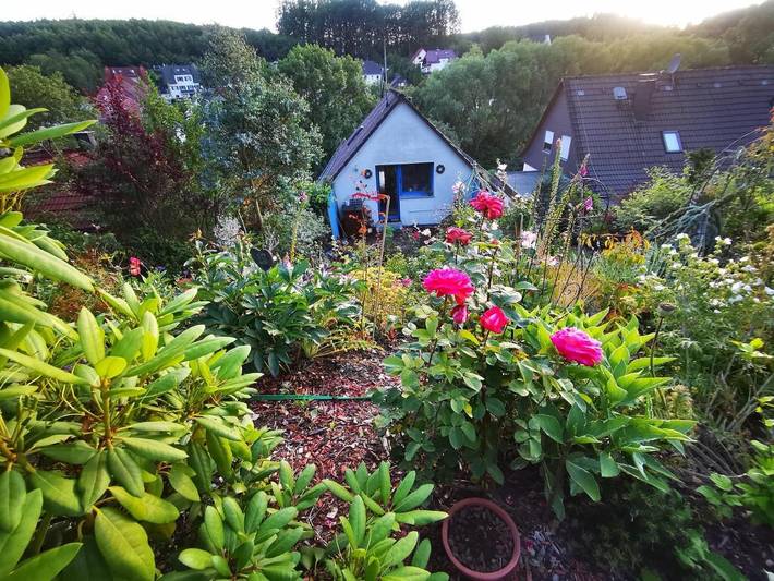 Ferienwohnung für 4 Personen, mit Terrasse und Garten sowie Kinderpool und Ausblick in Hemer
