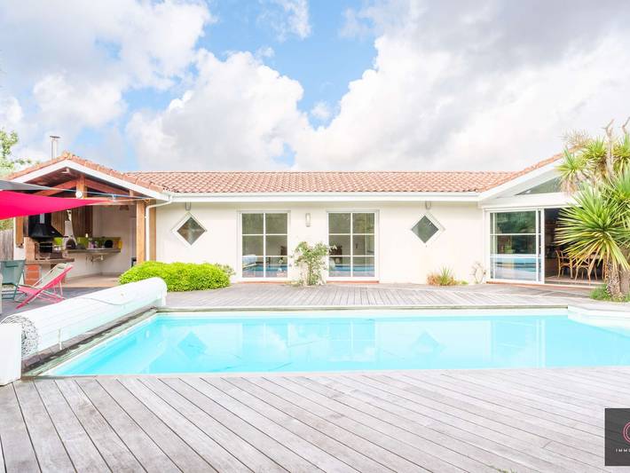 Villa pour 8 personnes, avec terrasse à Biscarrosse - 2