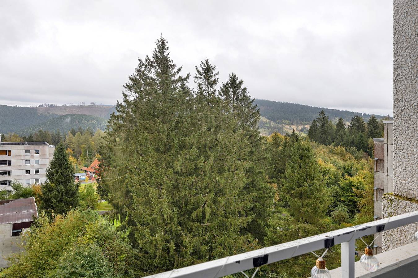 Ganze Wohnung, Ferienwohnung 'Harz Stube' mit Bergblick, Balkon und Wlan in Hahnenklee, Goslar