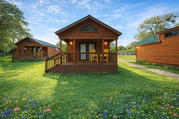 Camping for 3 people, with garden and pool as well as view - 1
