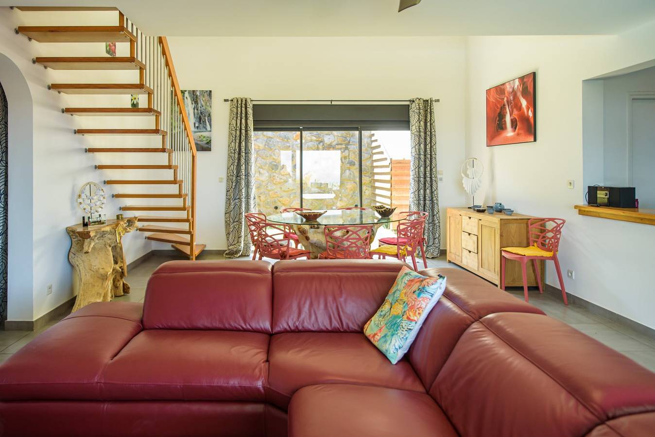 Villa Pay d'Or avec piscine chauffée et vue sur océan in Saint-Leu, Île de la Réunion