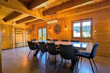 Chalet pour 12 personnes, avec balcon et jardin à Ban-sur-Meurthe-Clefcy