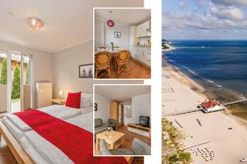 Ferienwohnung für 4 Personen, mit Garten in Ahlbeck