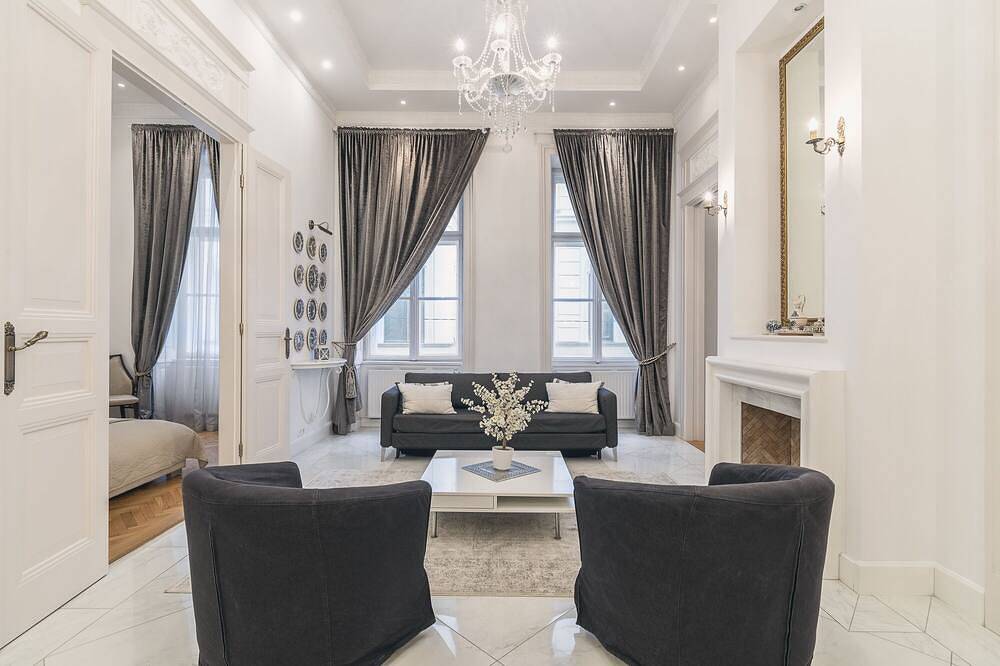 Ganze Wohnung, Neue, luxuriöse, zentrale 2-Zimmer-Wohnung mit Klimaanlage an der Basilika in Budapest, Danube-Ipoly National Park